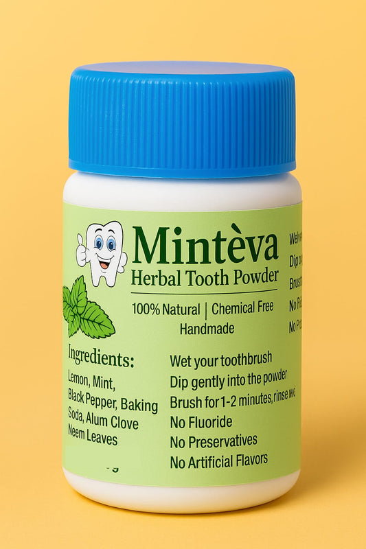 Herbal tooth powder